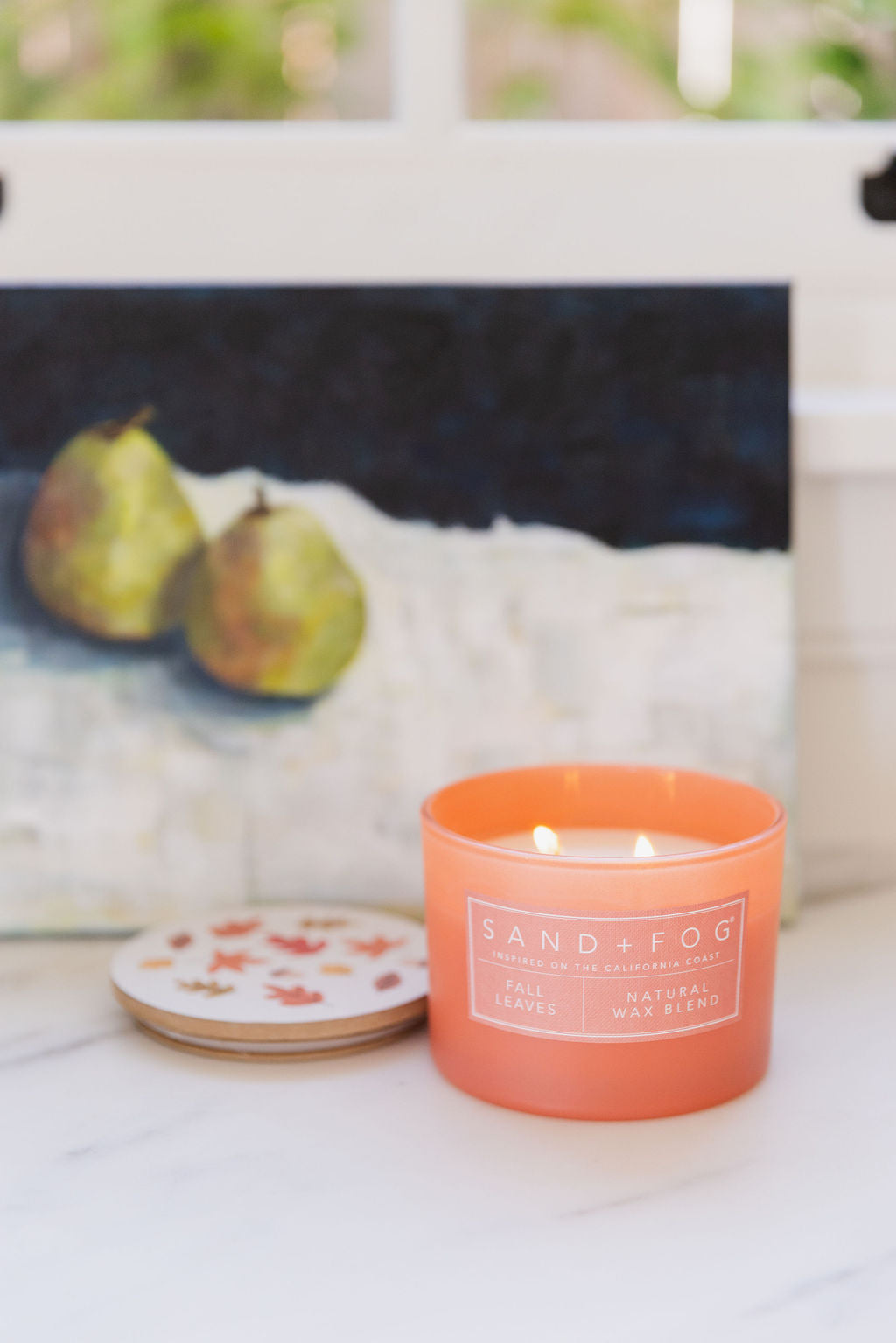 Cozy Fall Leaves 12 oz scented candle