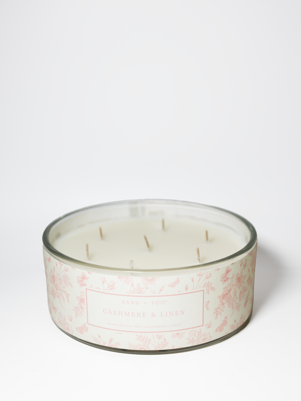 Cozy Cashmere & Linen 34 oz scented candle