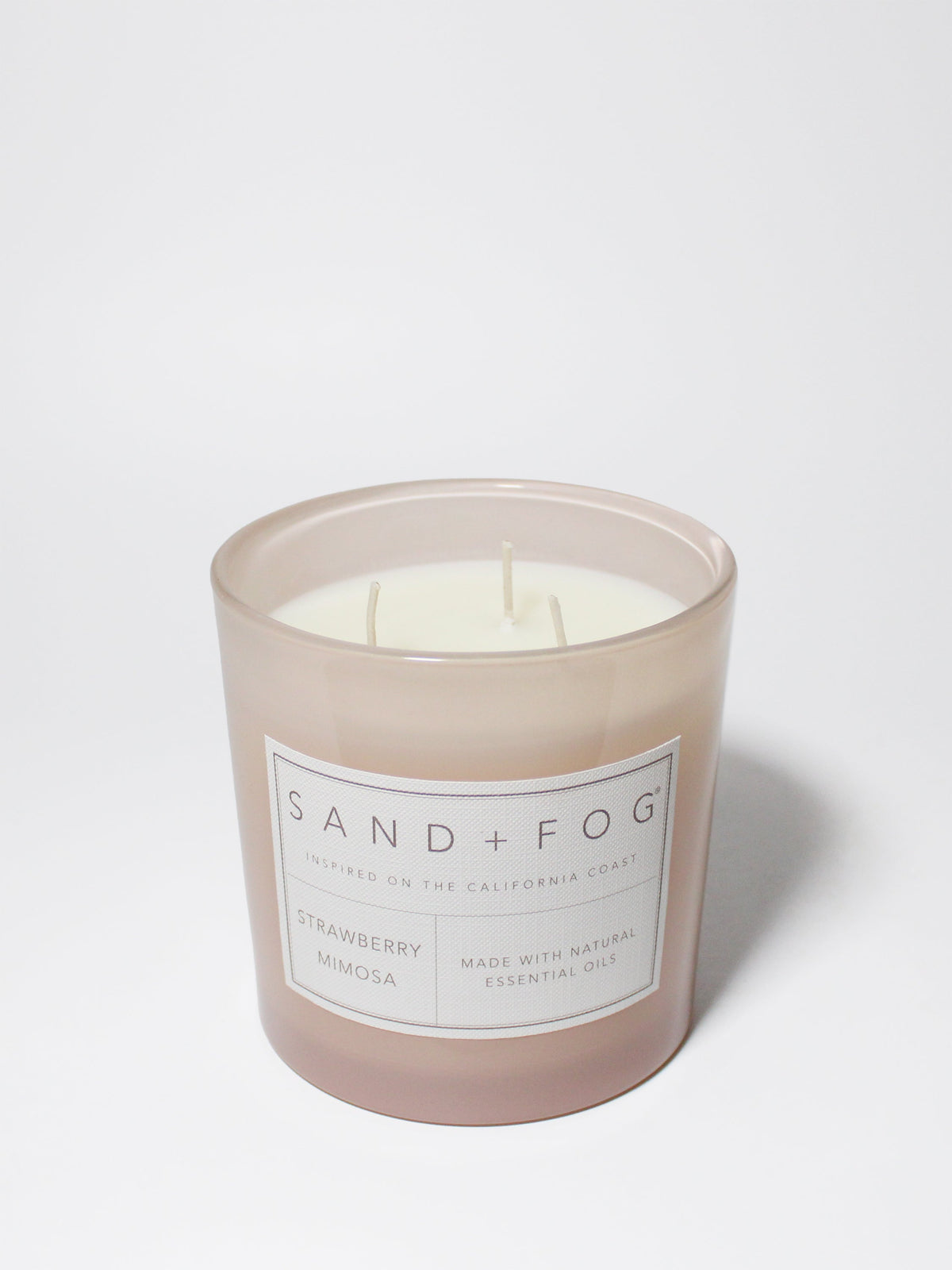 Cozy Strawberry Mimosa 21 oz scented candle