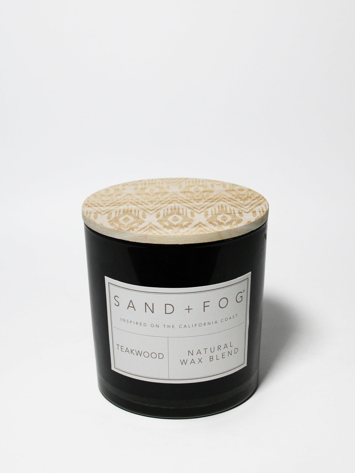Cozy Teakwood 21 oz scented candle