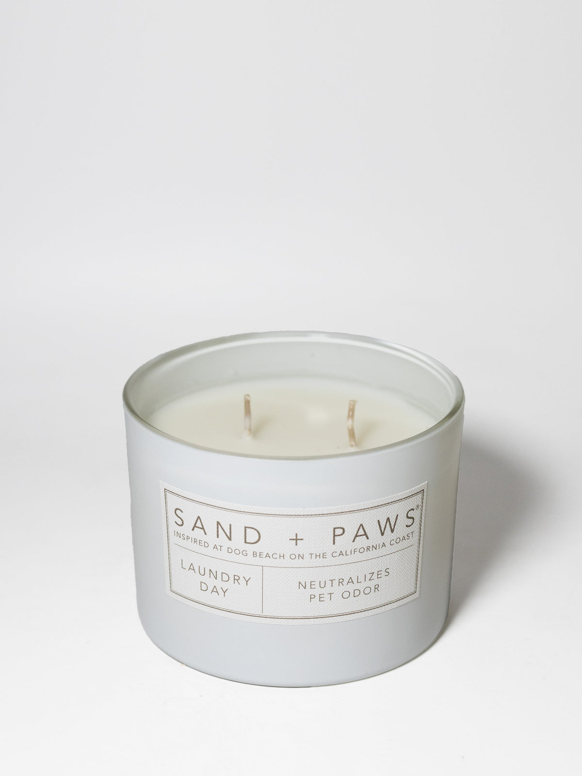 Cozy Sand + Paws Laundry Day 12 oz scented candle
