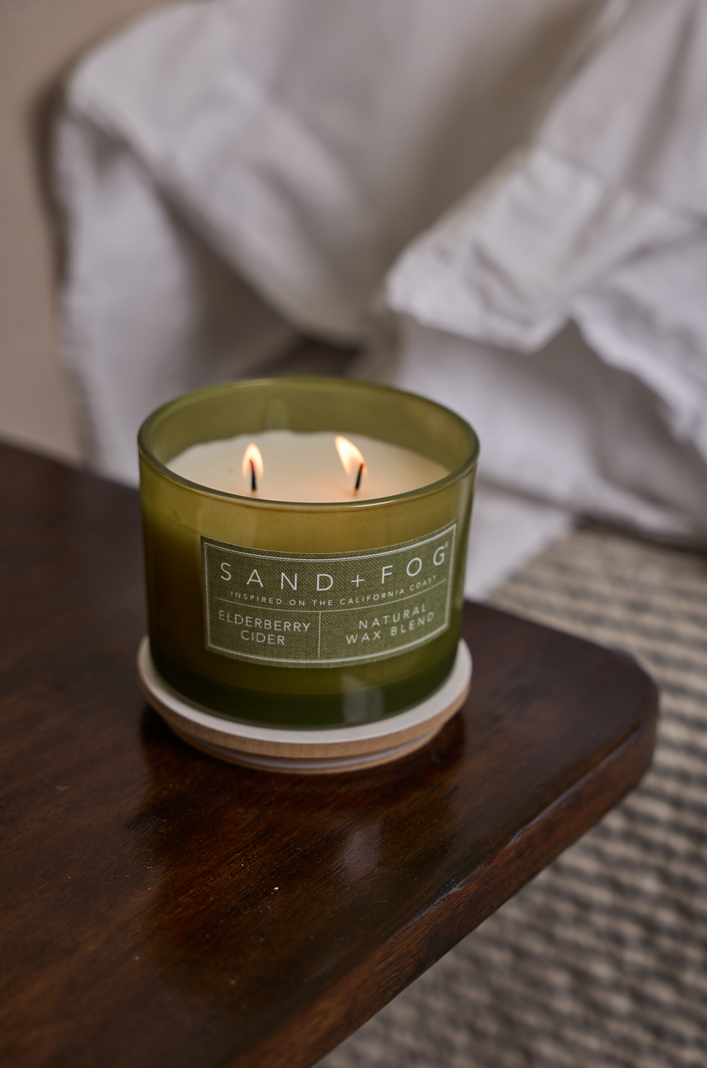 Cozy Elderberry Cider 12 oz scented candle