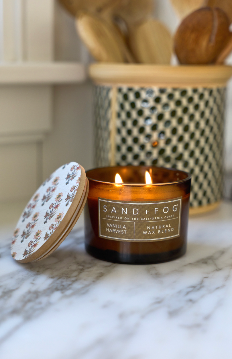 Cozy Vanilla Harvest 12 oz scented candle