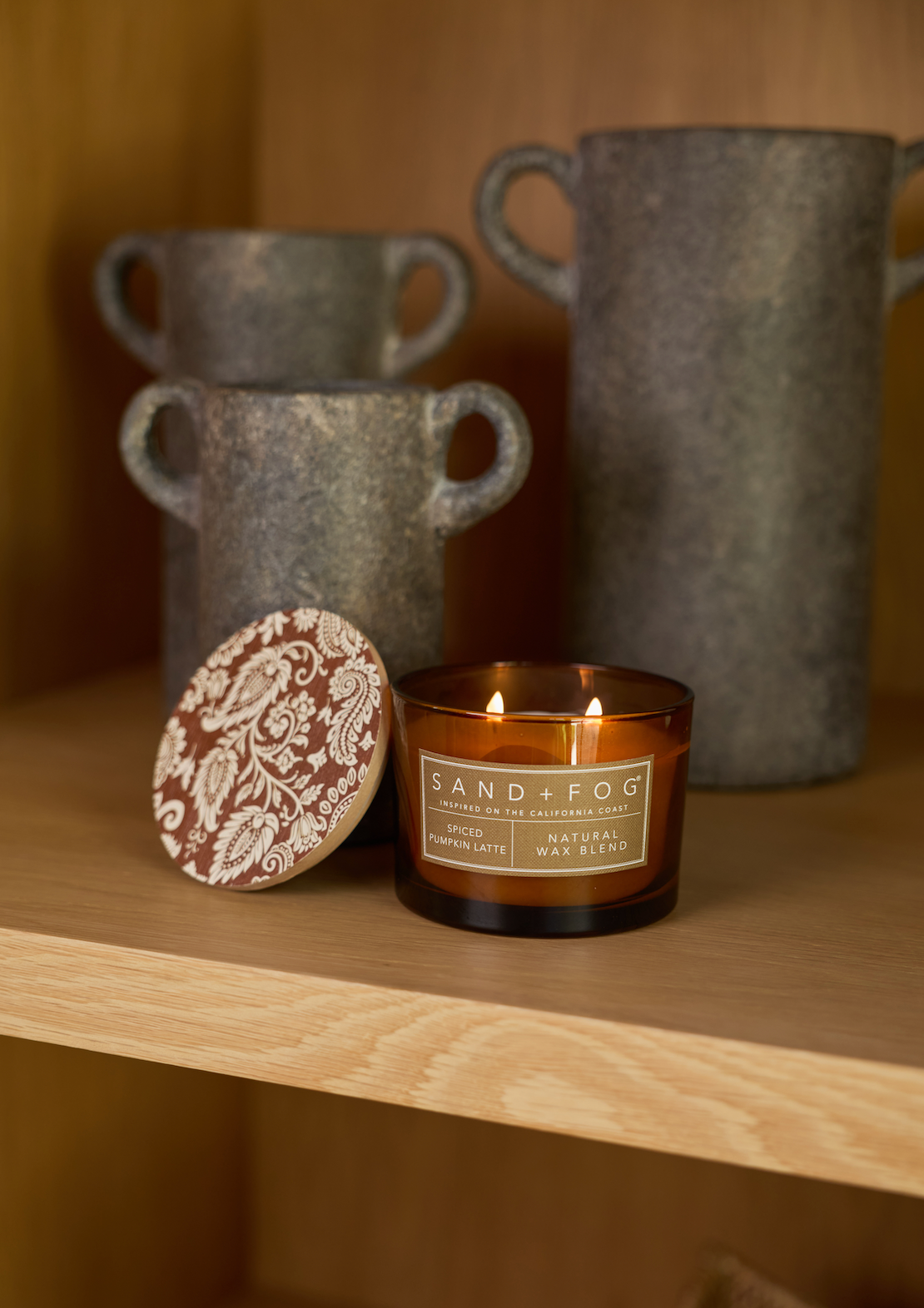 Cozy Spiced Pumpkin Latte 12 oz scented candle