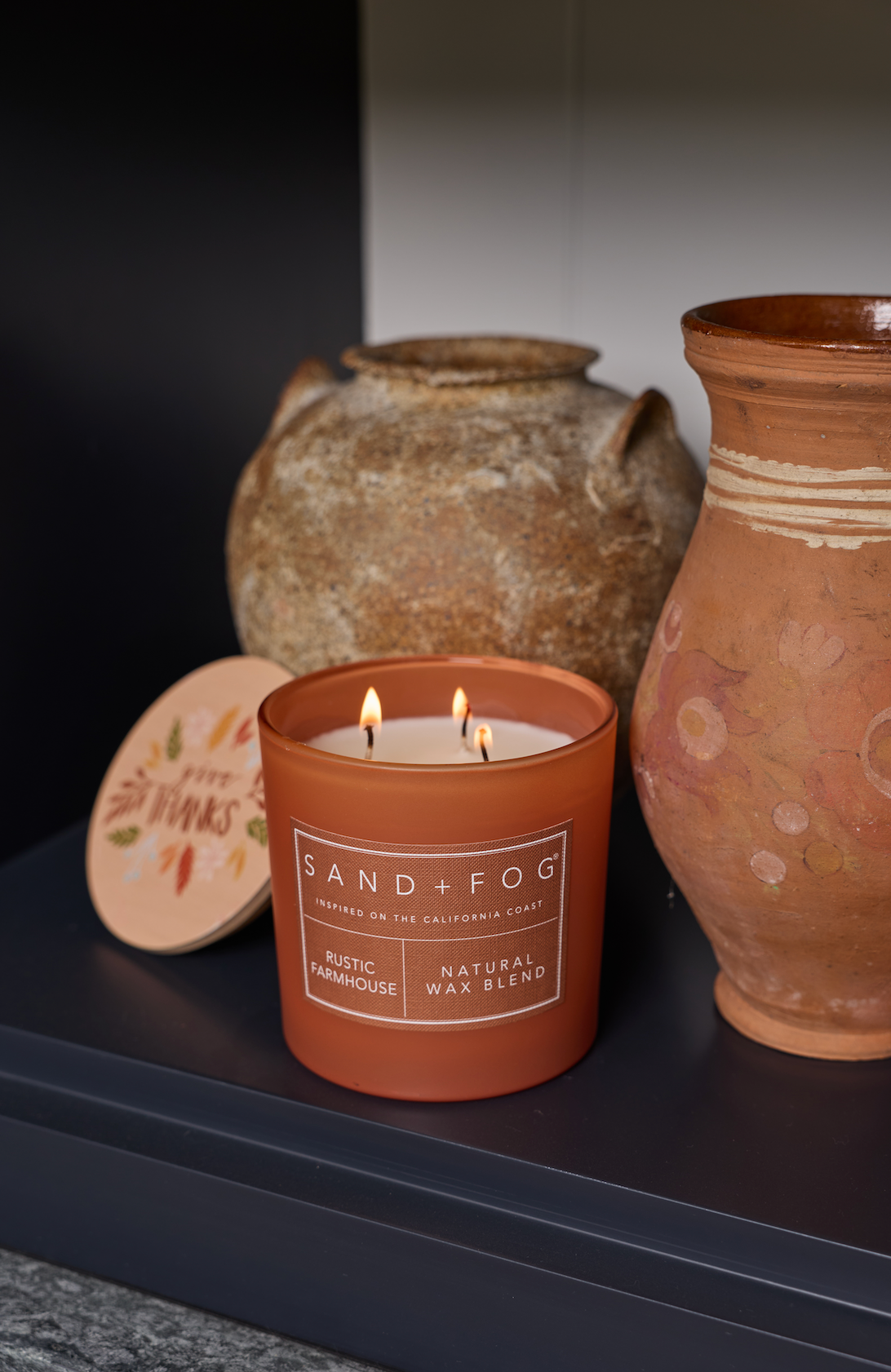 Cozy Rustic Farmhouse 21 oz scented candle