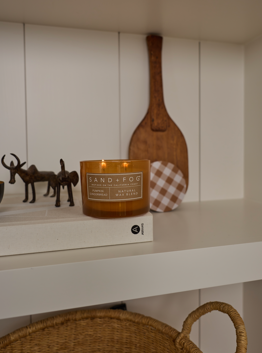 Cozy Pumpkin Gingerbread 12 oz scented candle