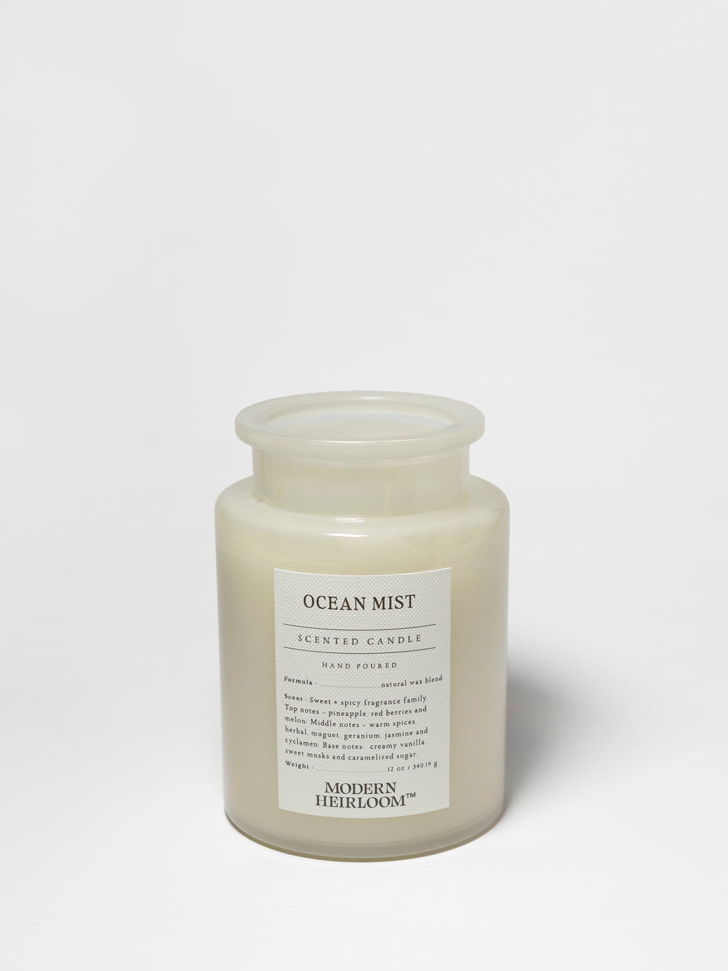 Cozy Ocean Mist 12 oz scented candle