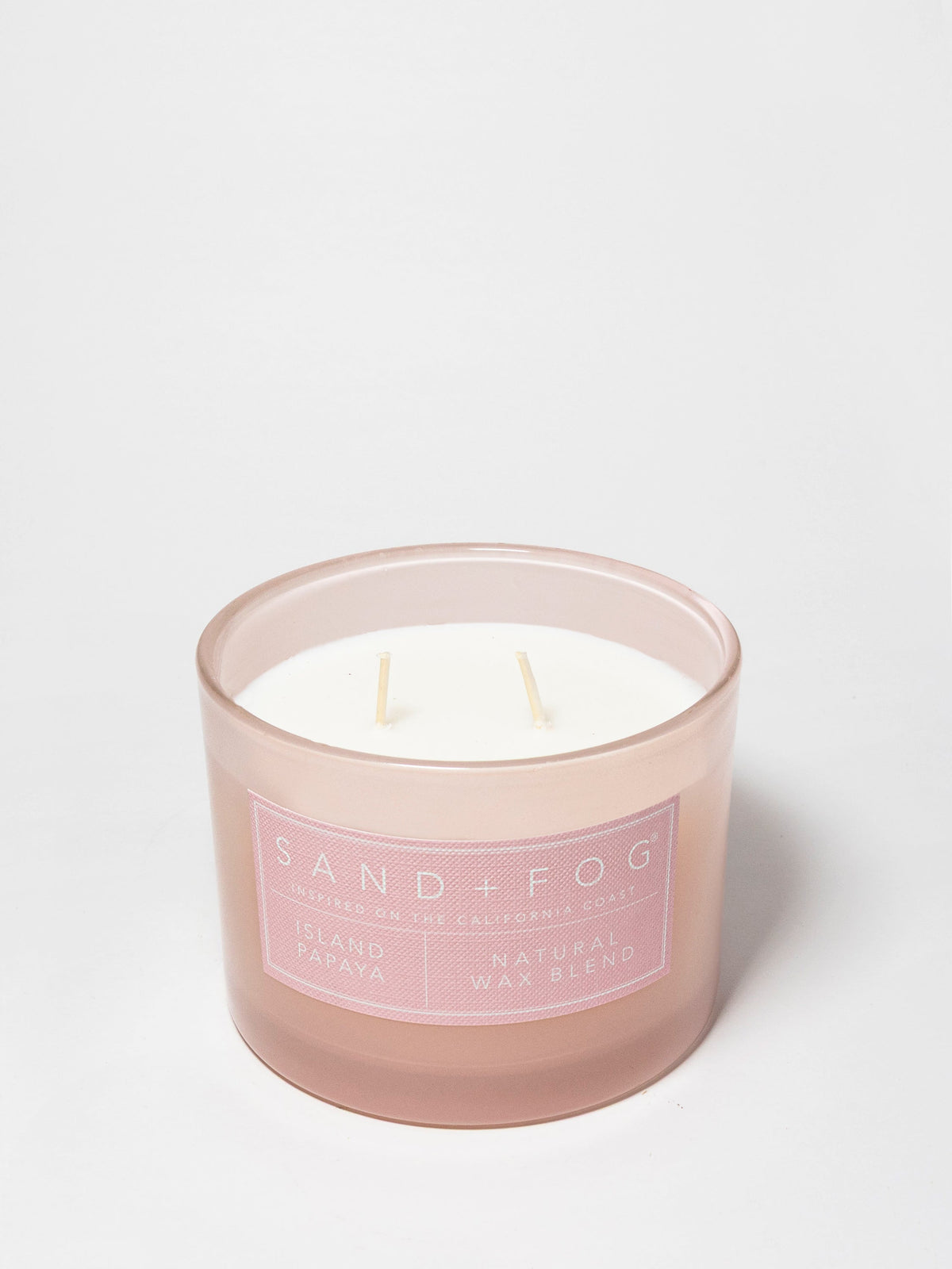 Cozy Island Papaya 12 oz scented candle