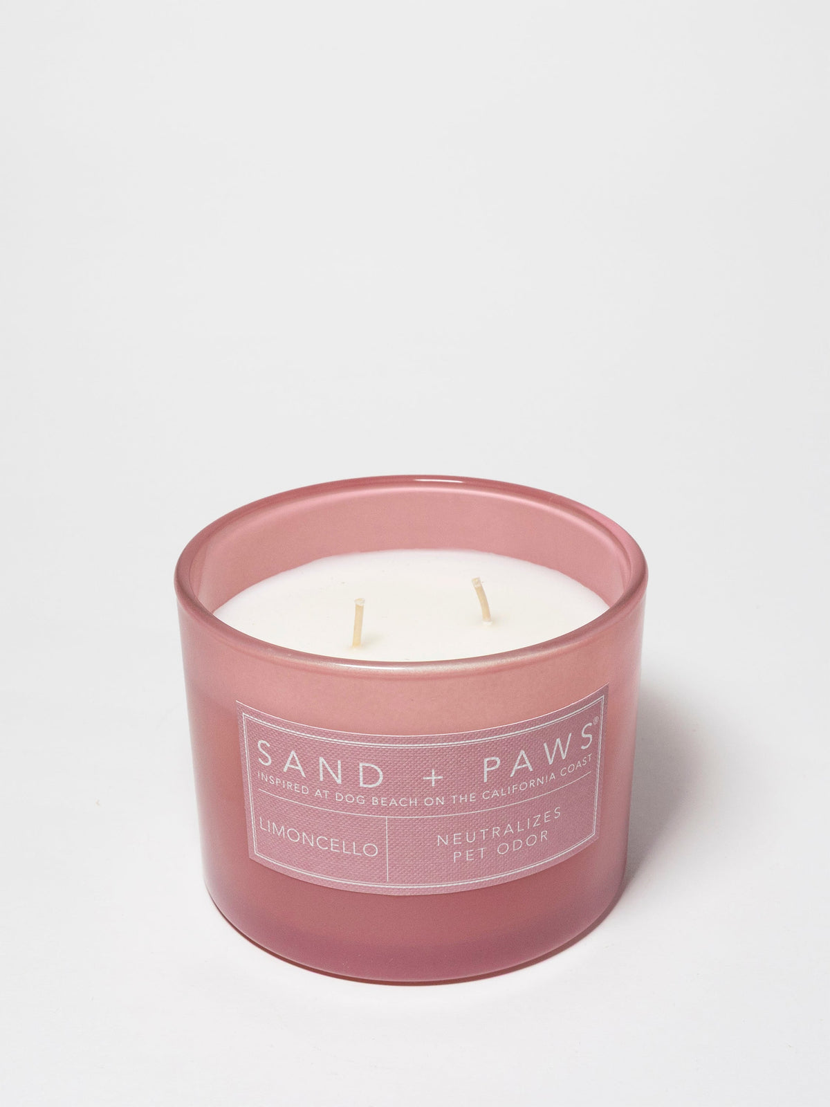Cozy Sand + Paws Limoncello 12 oz scented candle