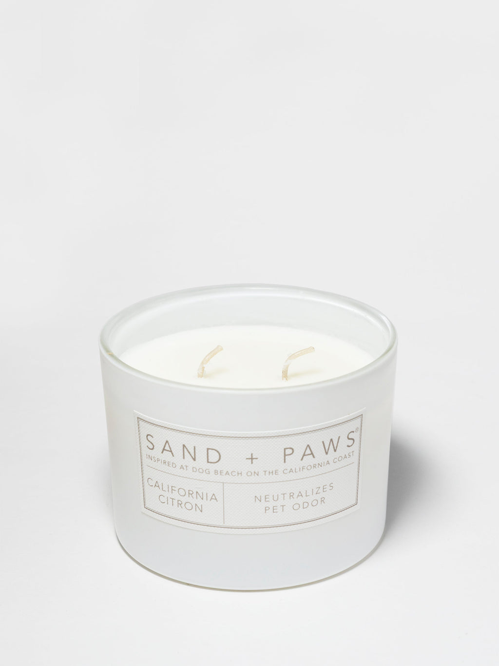 Cozy Sand + Paws California Citron 12 oz scented candle