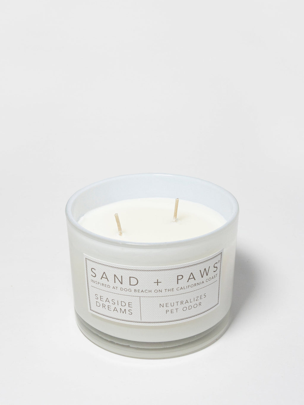 Cozy Sand + Paws Seaside Dreams 12 oz scented candle