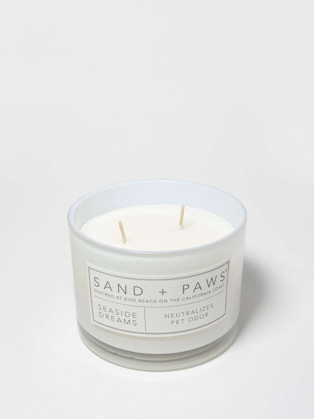 Cozy Sand + Paws Seaside Dreams 12 oz scented candle
