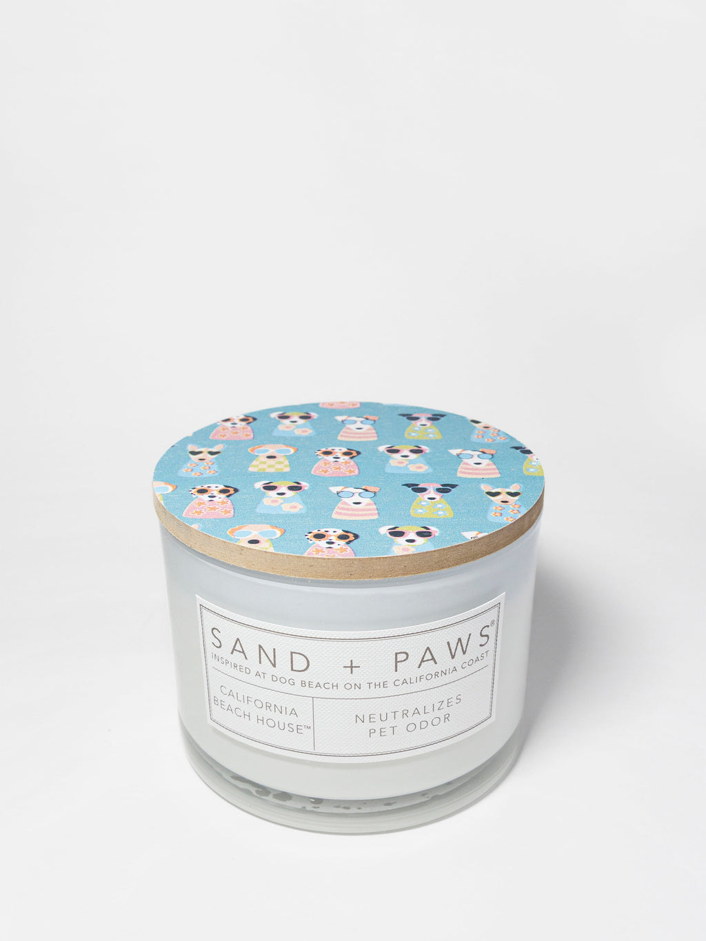 Cozy Sand + Paws California Beach House 12 oz scented candle