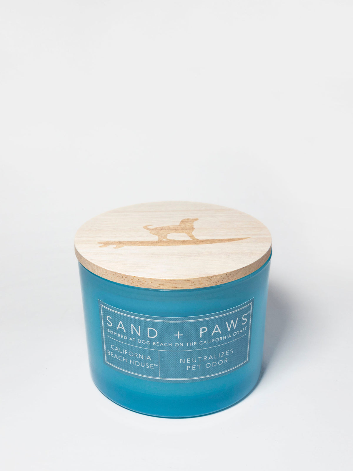 Cozy Sand + Paws California Beach House 12 oz scented candle
