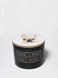 Cozy Sand + Paws Orange Vanilla 12 oz scented candle