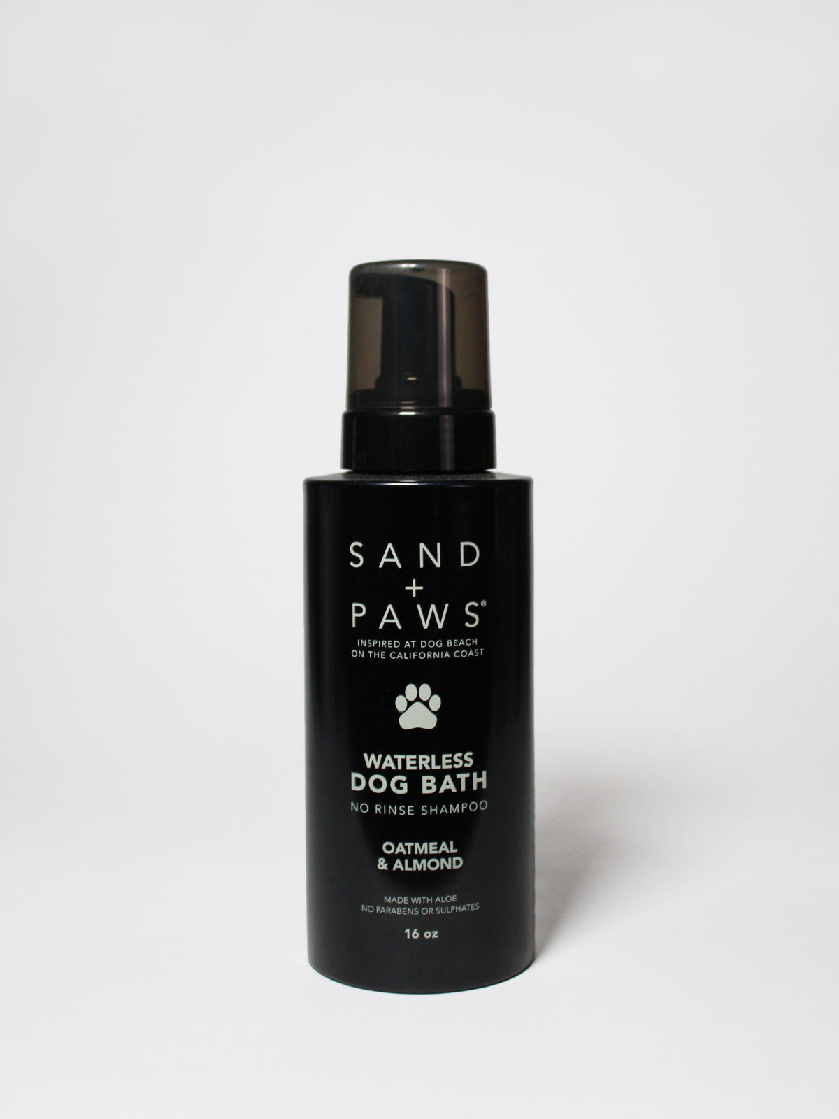 Elegant Sand + Paws Waterless Dog Bath - Oatmeal & Almond