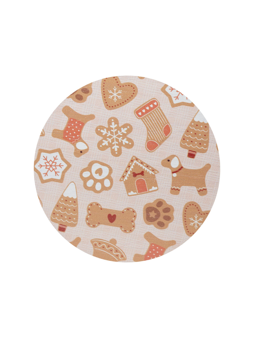 Cozy Sand + Paws Spiced Gingerbread 12 oz scented candle