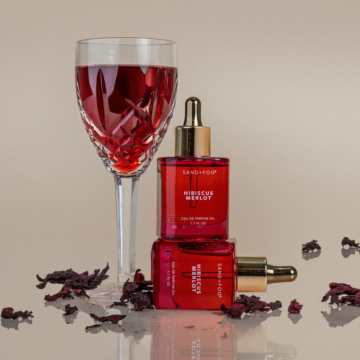Signature Hibiscus Merlot 50ml Perfume Oil Dropper